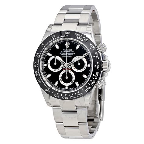 rolex cosmograph daytona black dial oyster